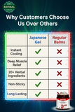 Japanese Instant Pain Relief Soothing Massage Gel (Buy 1 Get 2 )