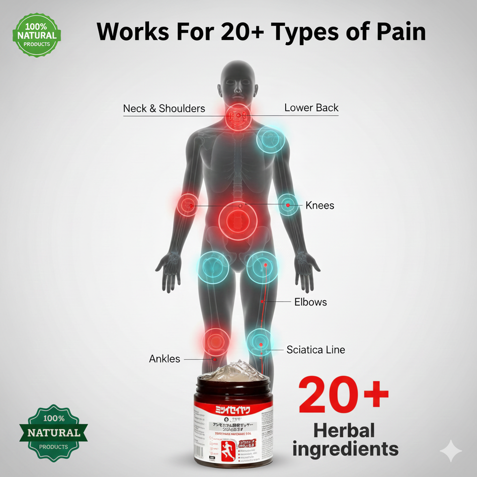 Japanese Instant Pain Relief Soothing Massage Gel (Buy 1 Get 2 )